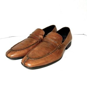 Robert Wayne Men’s Leather Loafers - 11.5